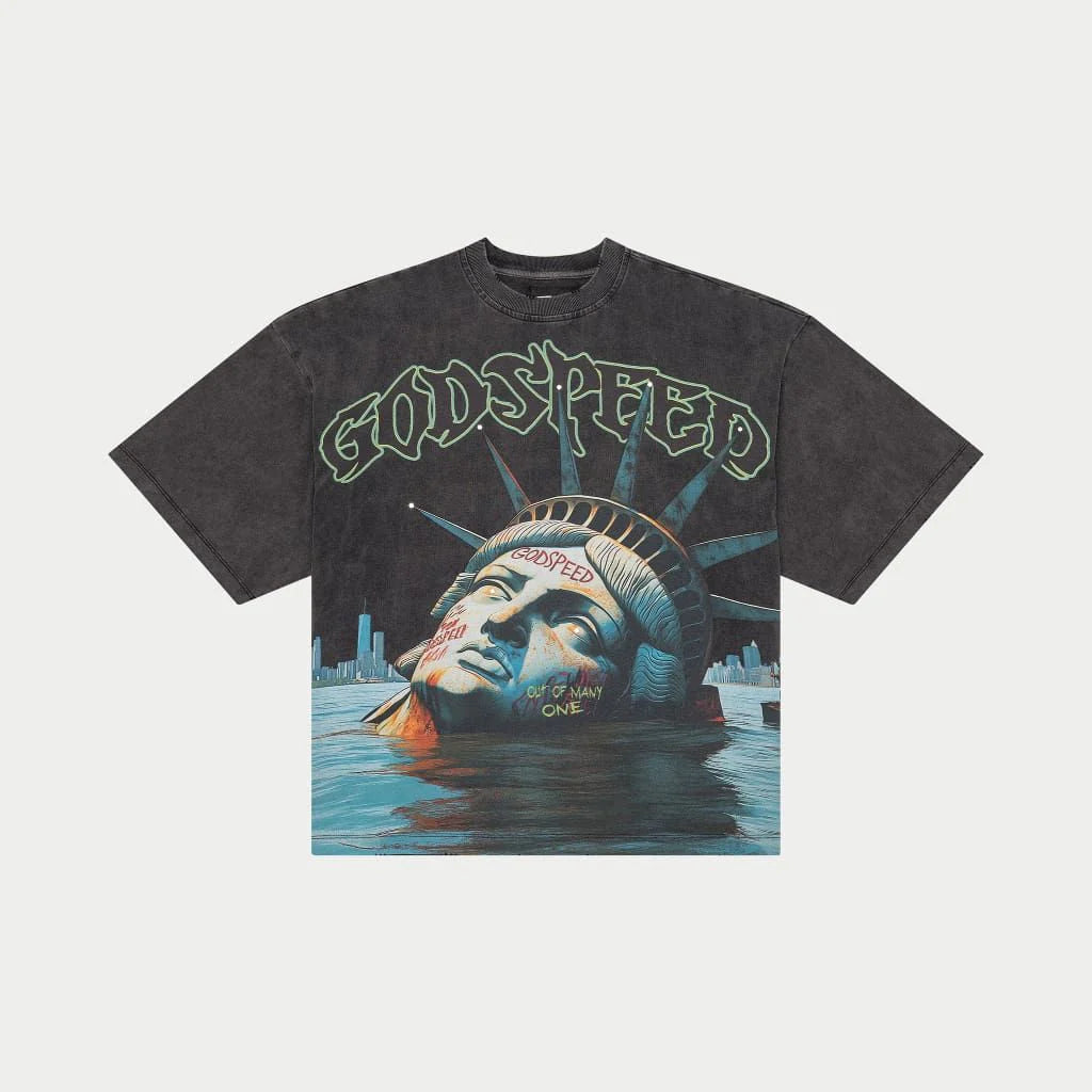 Godspeed Sunken T-Shirt (Grey Wash)