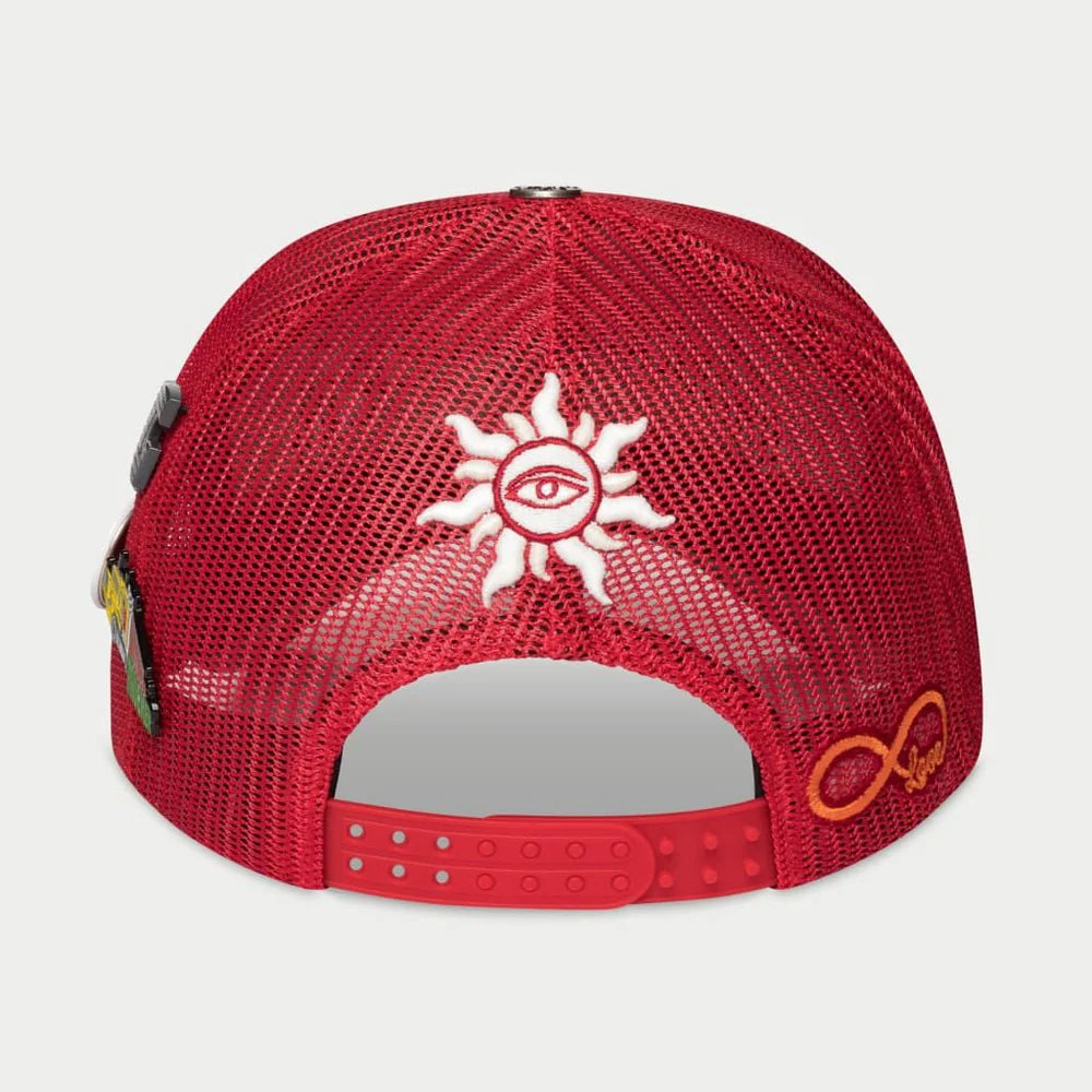 Godspeed GS Forever Trucker Hat (Red/Black)