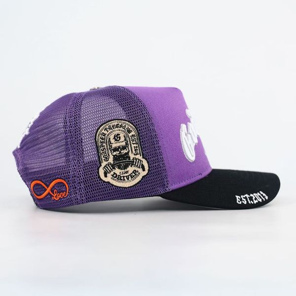 Godspeed GS Forever Trucker Hat (Purple/Black)
