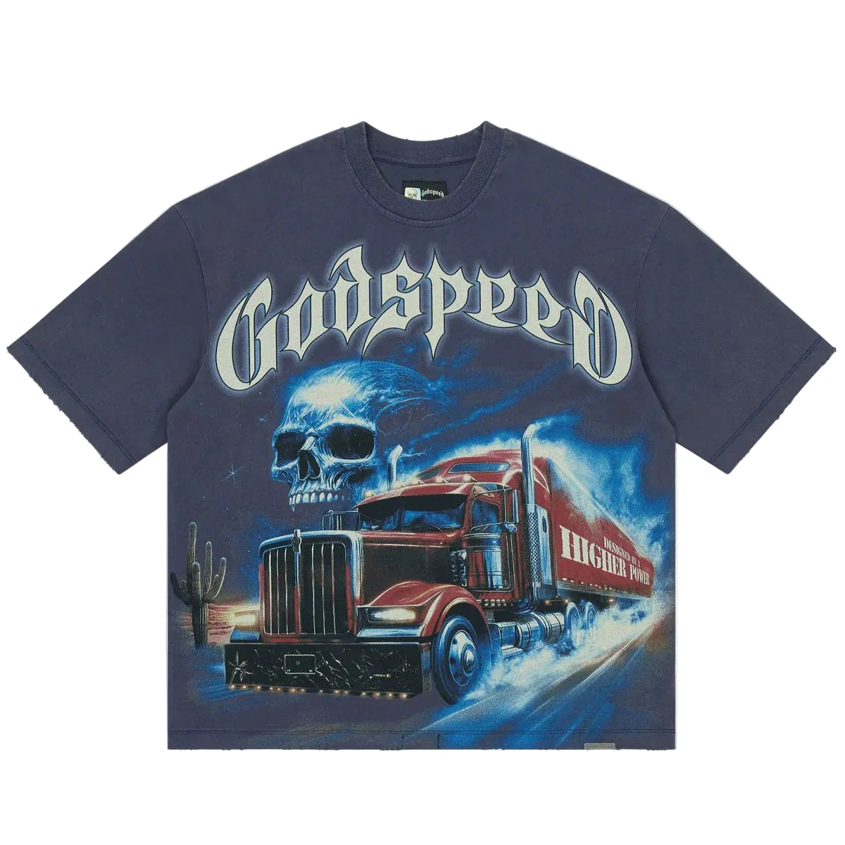 Godspeed Interstate Fate T-Shirt (Navy)