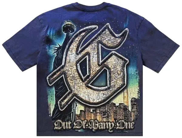 Godspeed Sightseeing T-Shirt (Navy Wash)