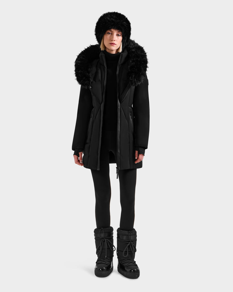 Rudsak Moda Women’s Down Puffer With Faux Fur