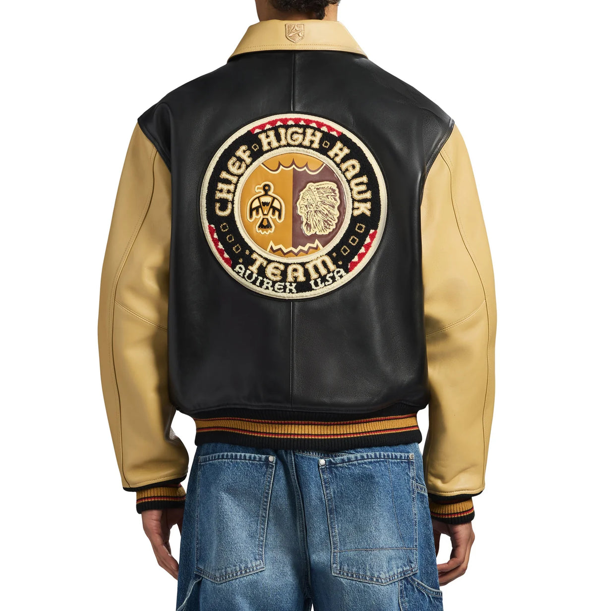 Avirex Chief High Hawk Varsity Jacket