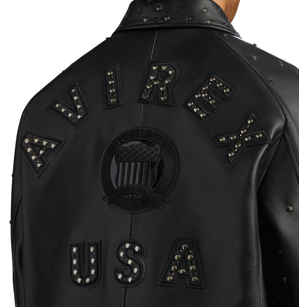 Avirex Limited Edition Studded Icon Jacket