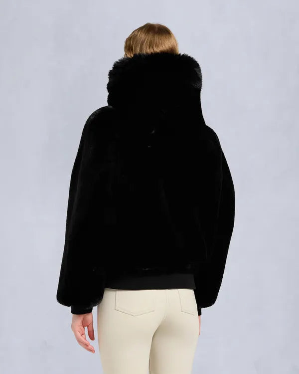 Moose Knuckles Women’s Luxe Satin Bomber Jacket