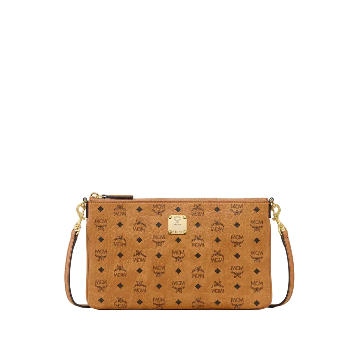 MCM Aren Crossbody Pouch In Visetos