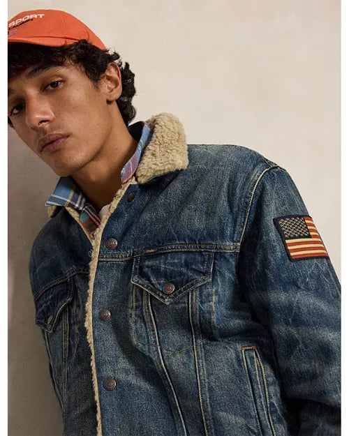 Polo Ralph Lauren Denim Sherpa Trucker Jacket
