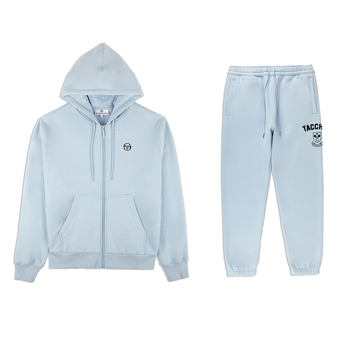 Sergio Tacchini Varsita Zip Up Sweatsuit- Celestial Blue