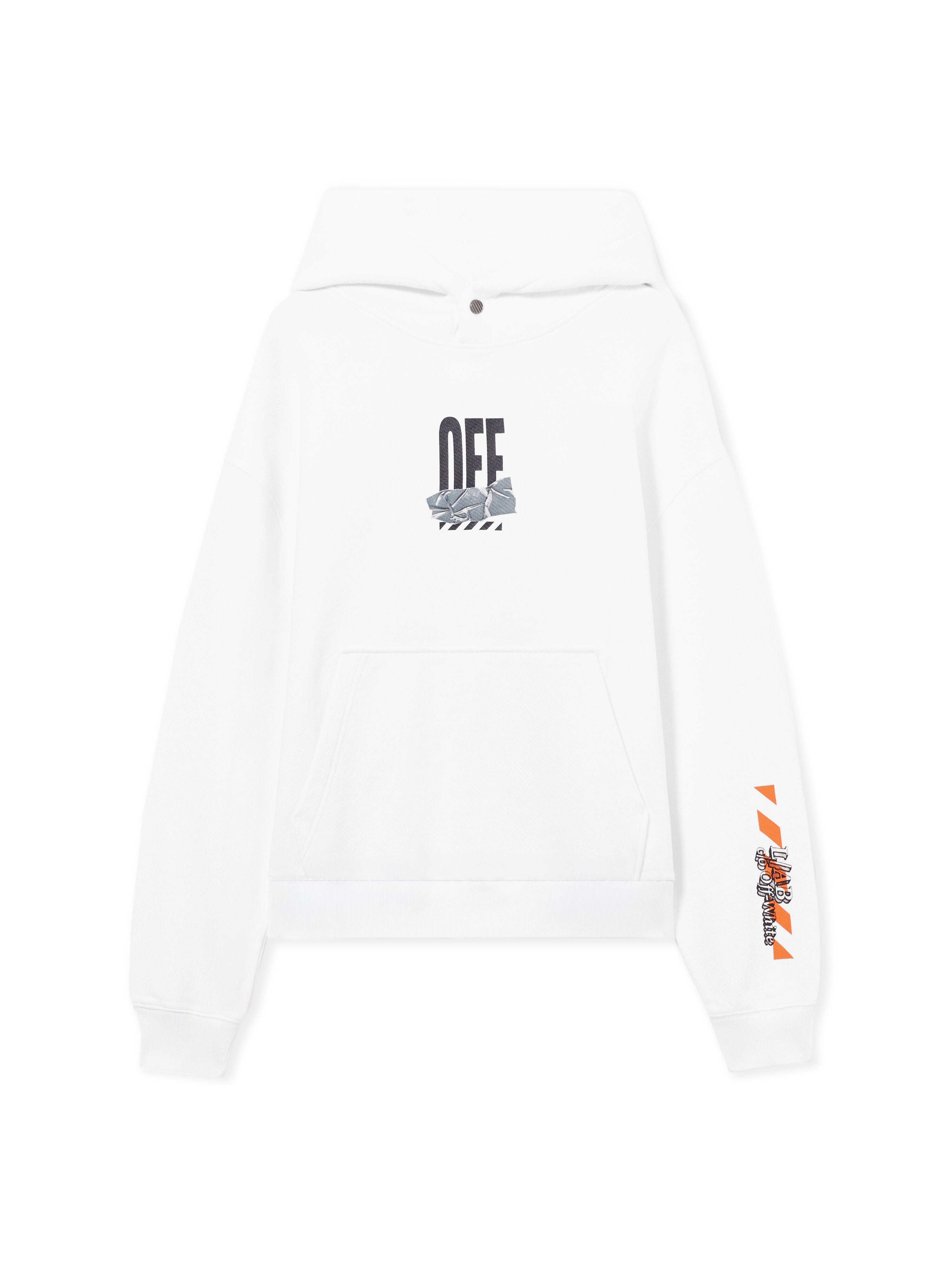 L/AB c/o Off-White L/AB Off Active Tape Hoodie