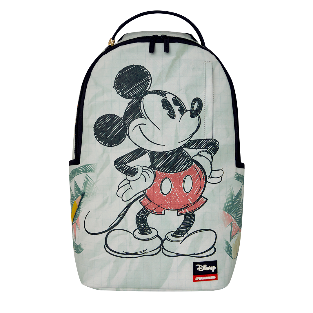 Sprayground Disney Mickey Sketch Backpack