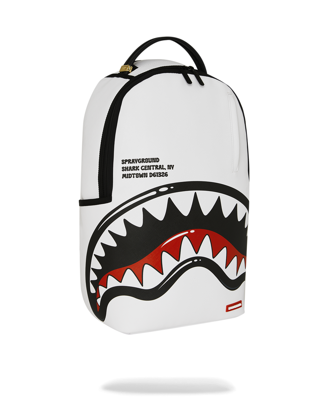 Sprayground Central Bubble Shark (WHT) Backpack