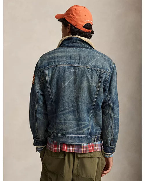 Polo Ralph Lauren Denim Sherpa Trucker Jacket