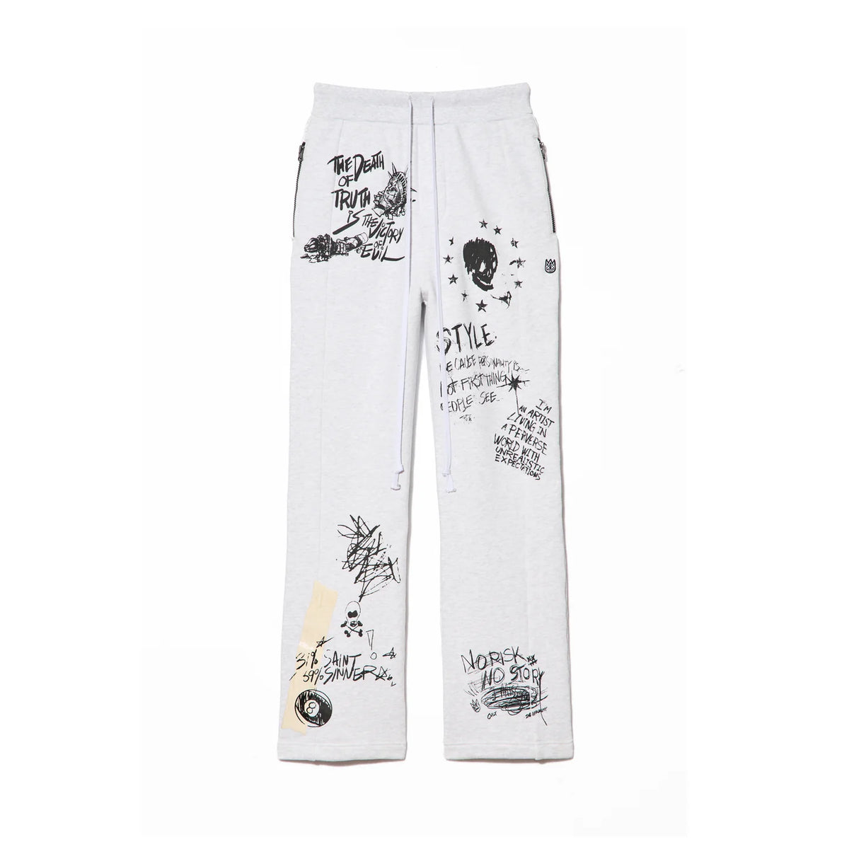 Cult Of Individuality French Terry Fleece Crew Sweatsuits “ The Death Of Free Speec