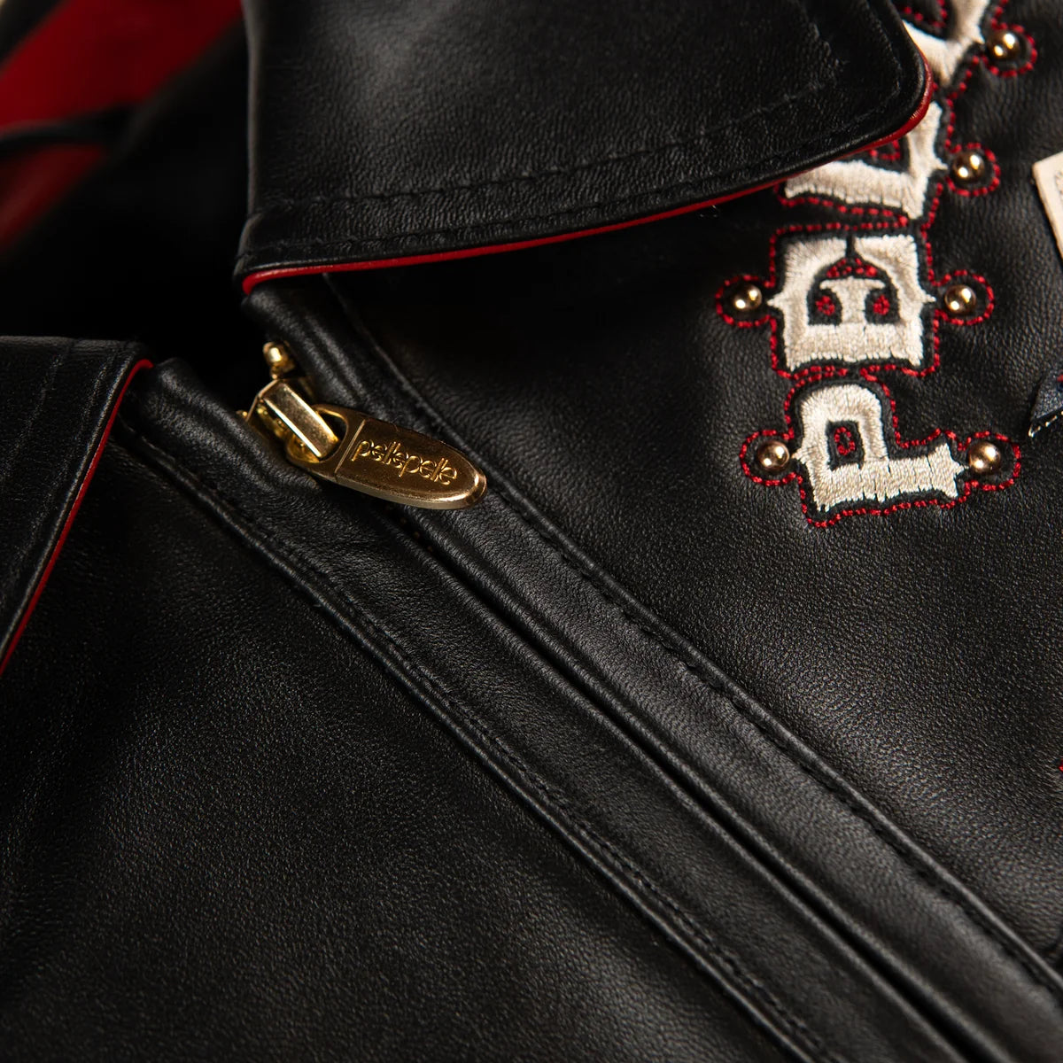 Pelle Pelle Unraveled Anniversary Jacket “Studs & Rhinestone”