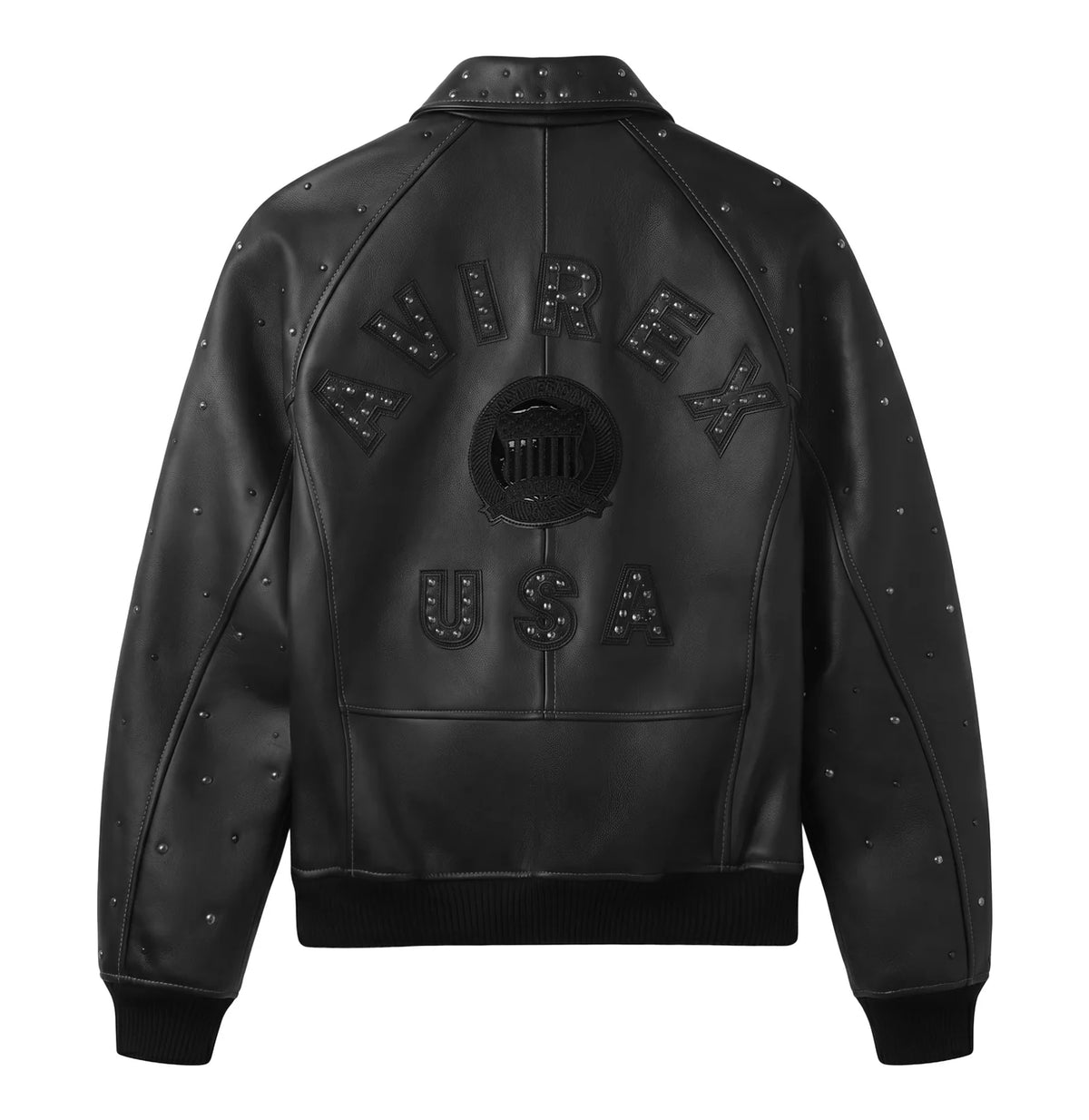 Avirex Limited Edition Studded Icon Jacket
