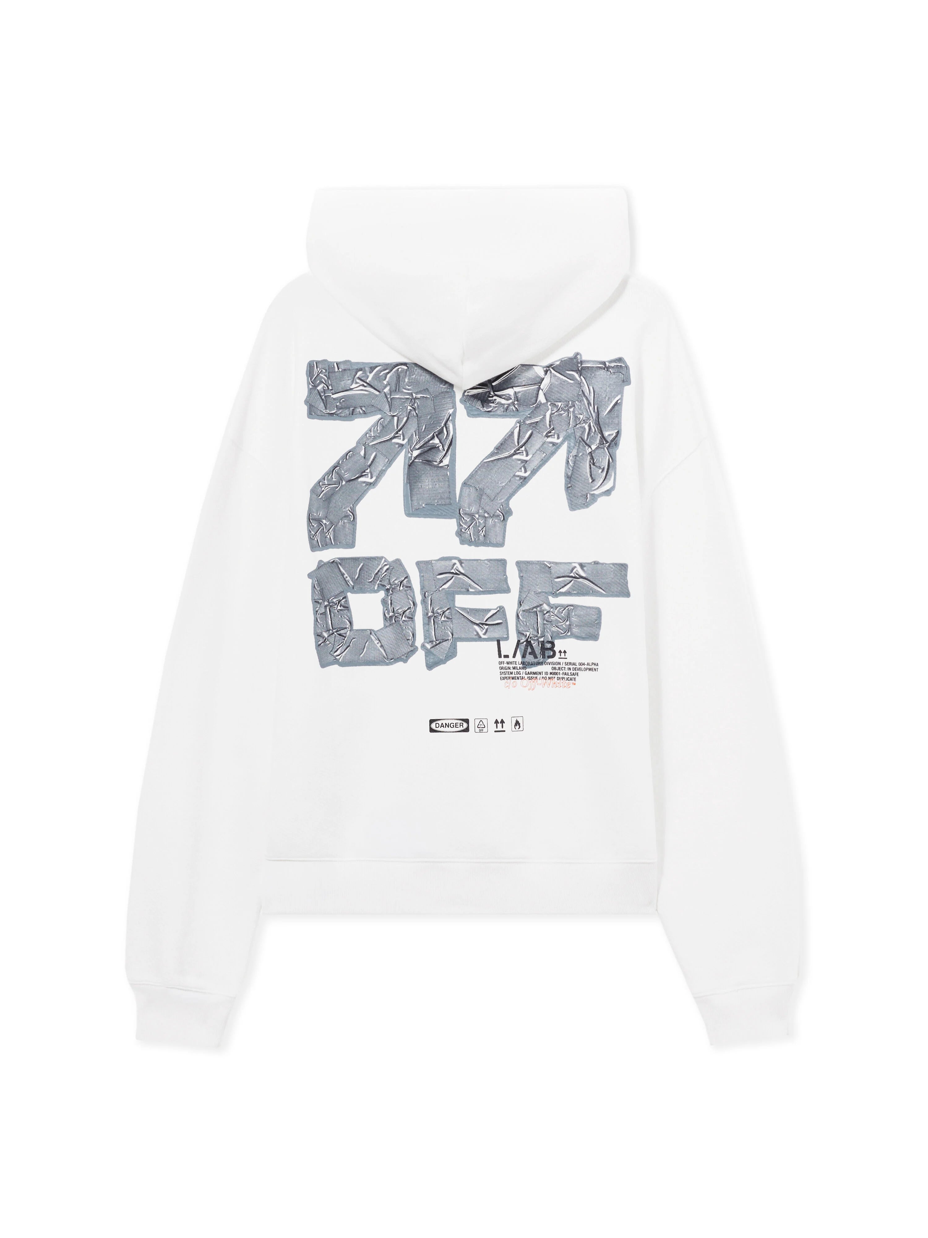 L/AB c/o Off-White L/AB Off Active Tape Hoodie