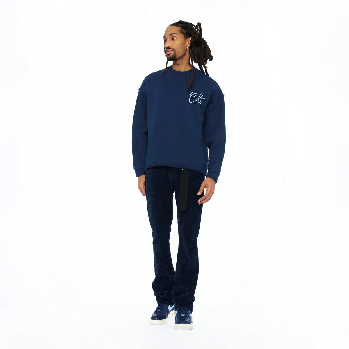 Cult Of Individuality Crew Neck Fleece “Mountain “