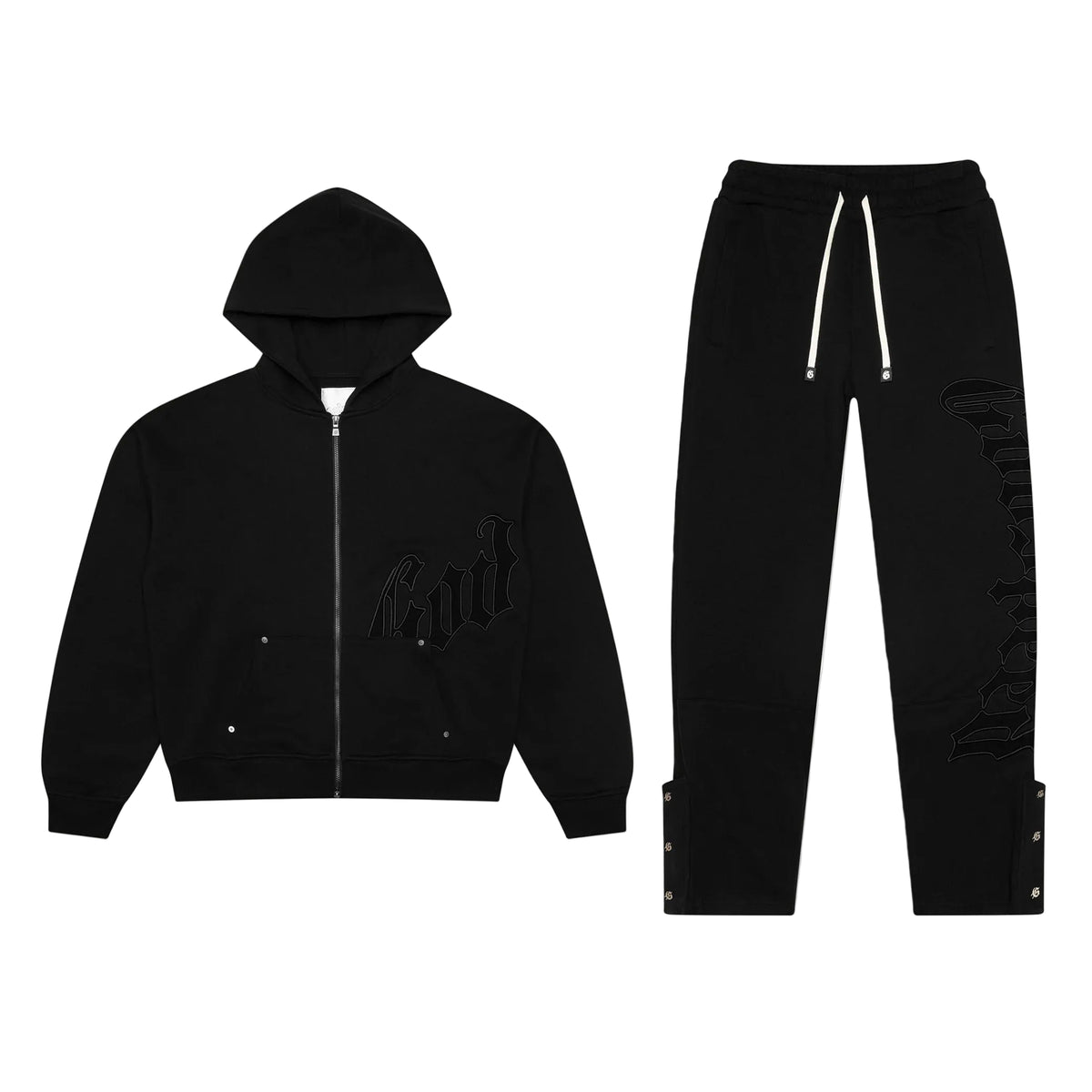 Godspeed Og Logo Sweatsuit (Double Black)