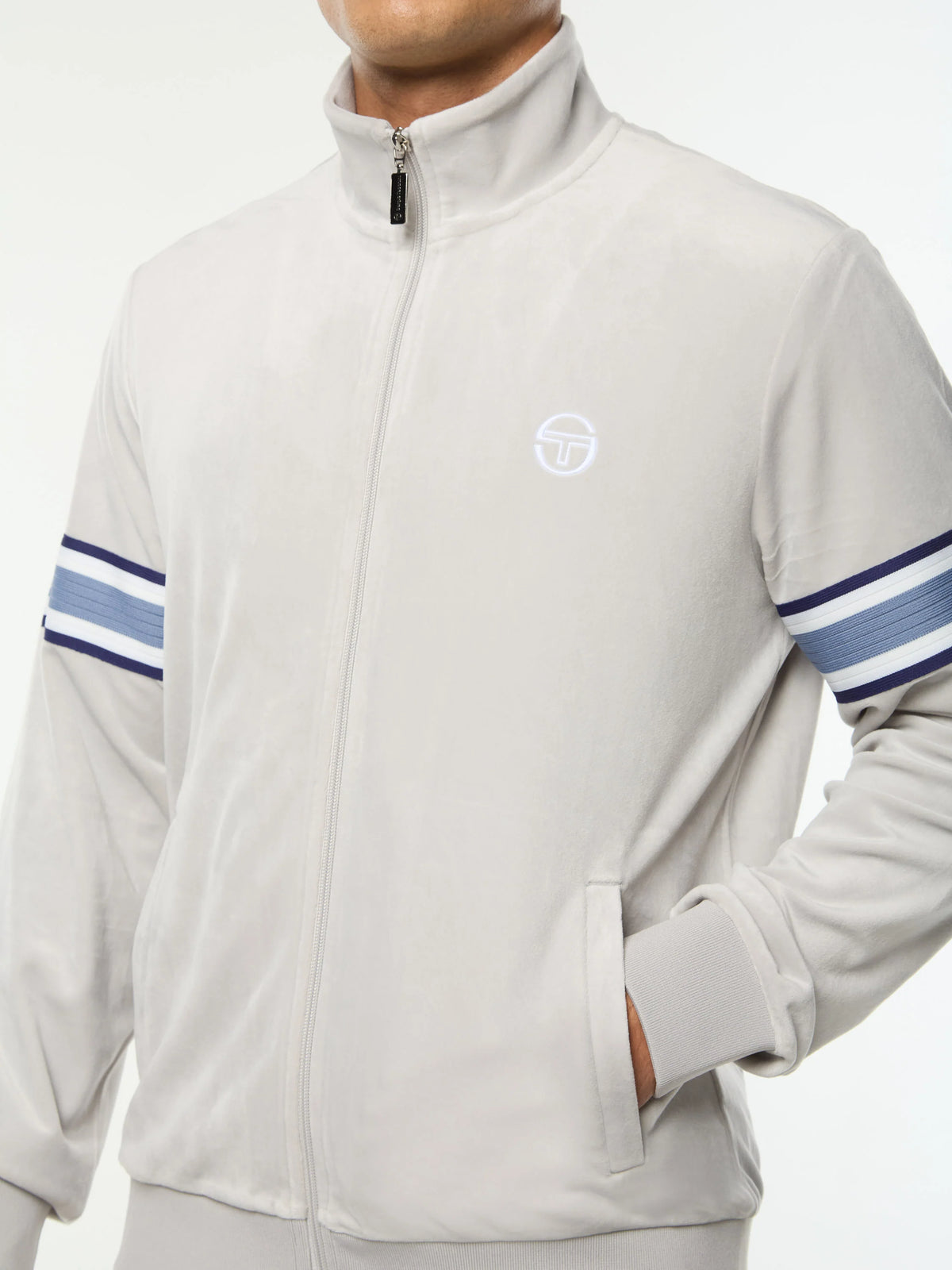 Sergio Tacchini Linera Velour Track Sweatsuit