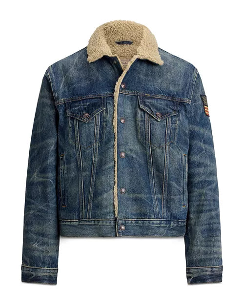 Polo Ralph Lauren Denim Sherpa Trucker Jacket