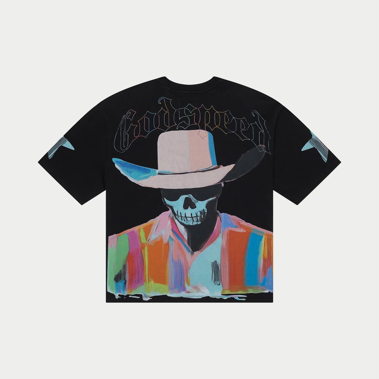 Godspeed Pastel Cowboy T-Shirt (Black Wash)