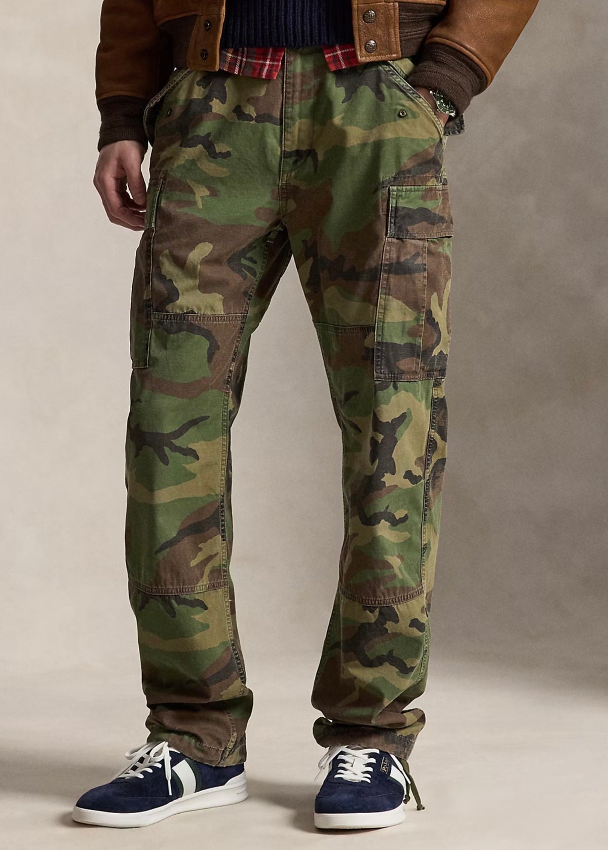 Polo Ralph Lauren Classic Fit Camo Canvas Cargo Pant