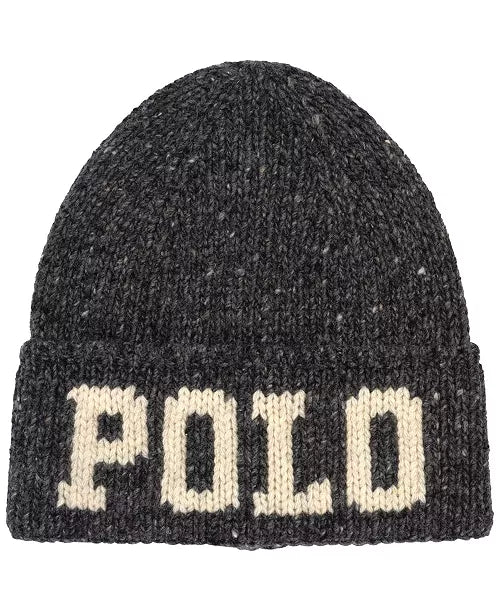 Polo Ralph Lauren Knit Tweed Polo Beanie