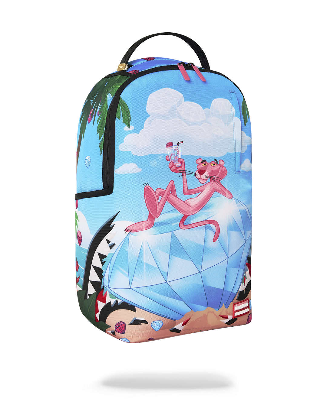 Sprayground Pink Panther Big OL’ Diamond Backpack