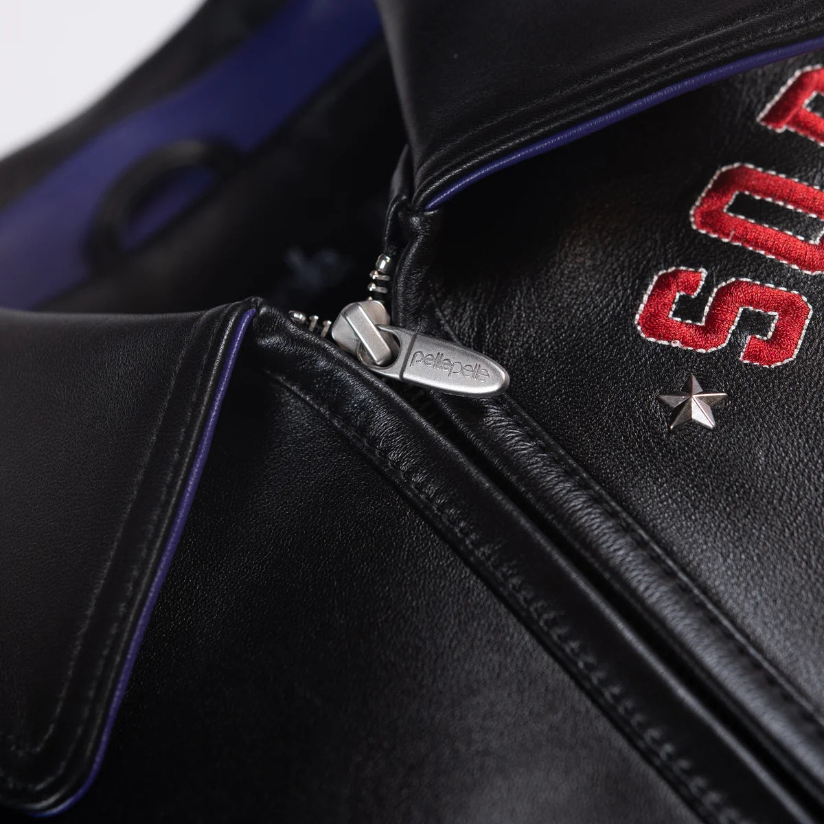 Pelle Pelle Only the Strong Jacket “Studs & Rhinestone “