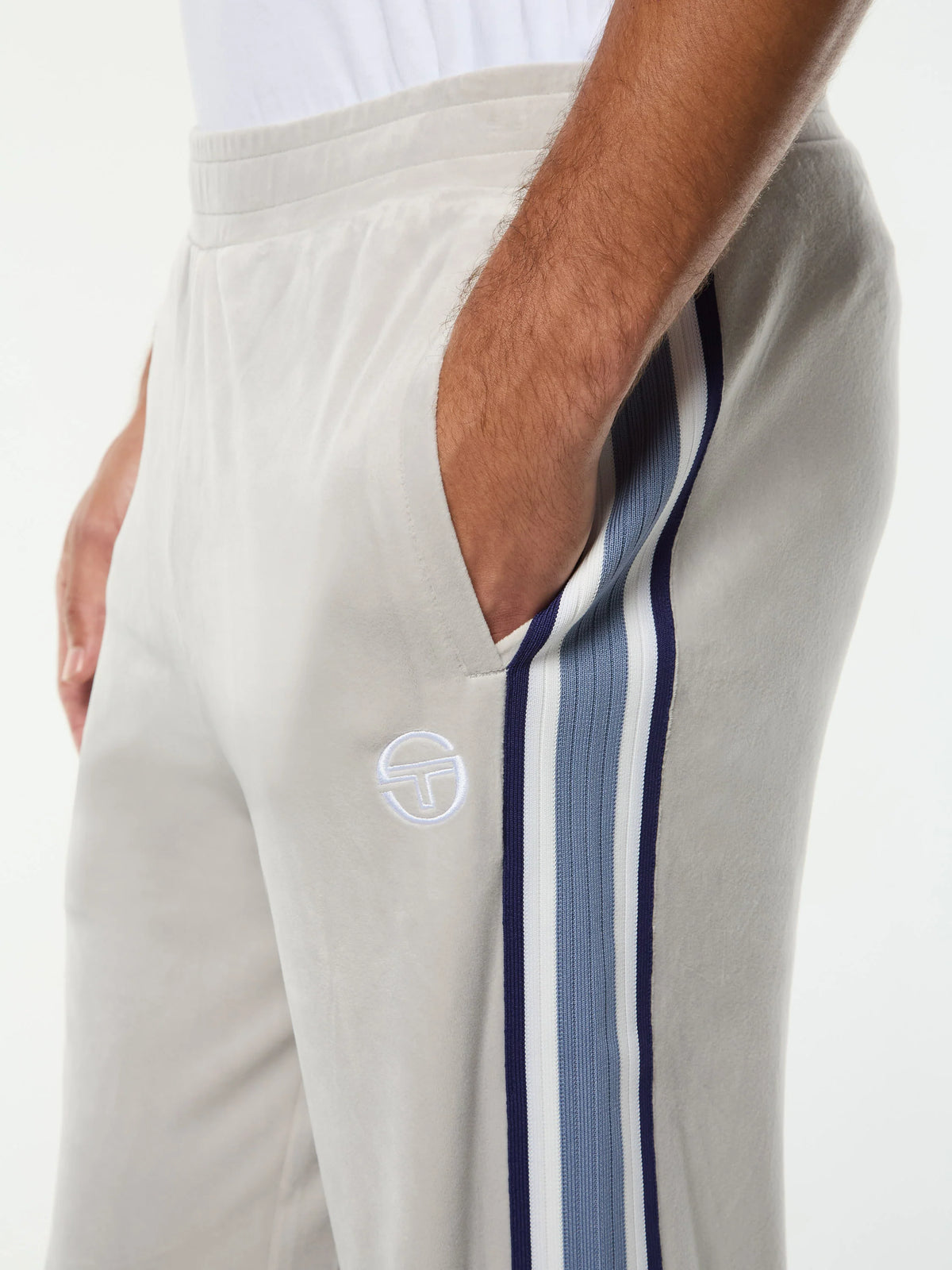 Sergio Tacchini Linera Velour Track Sweatsuit