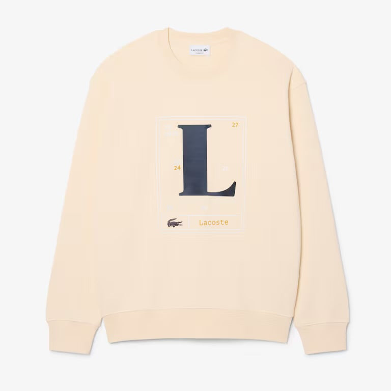Lacoste Graphic Print Fleece Sweatshirt