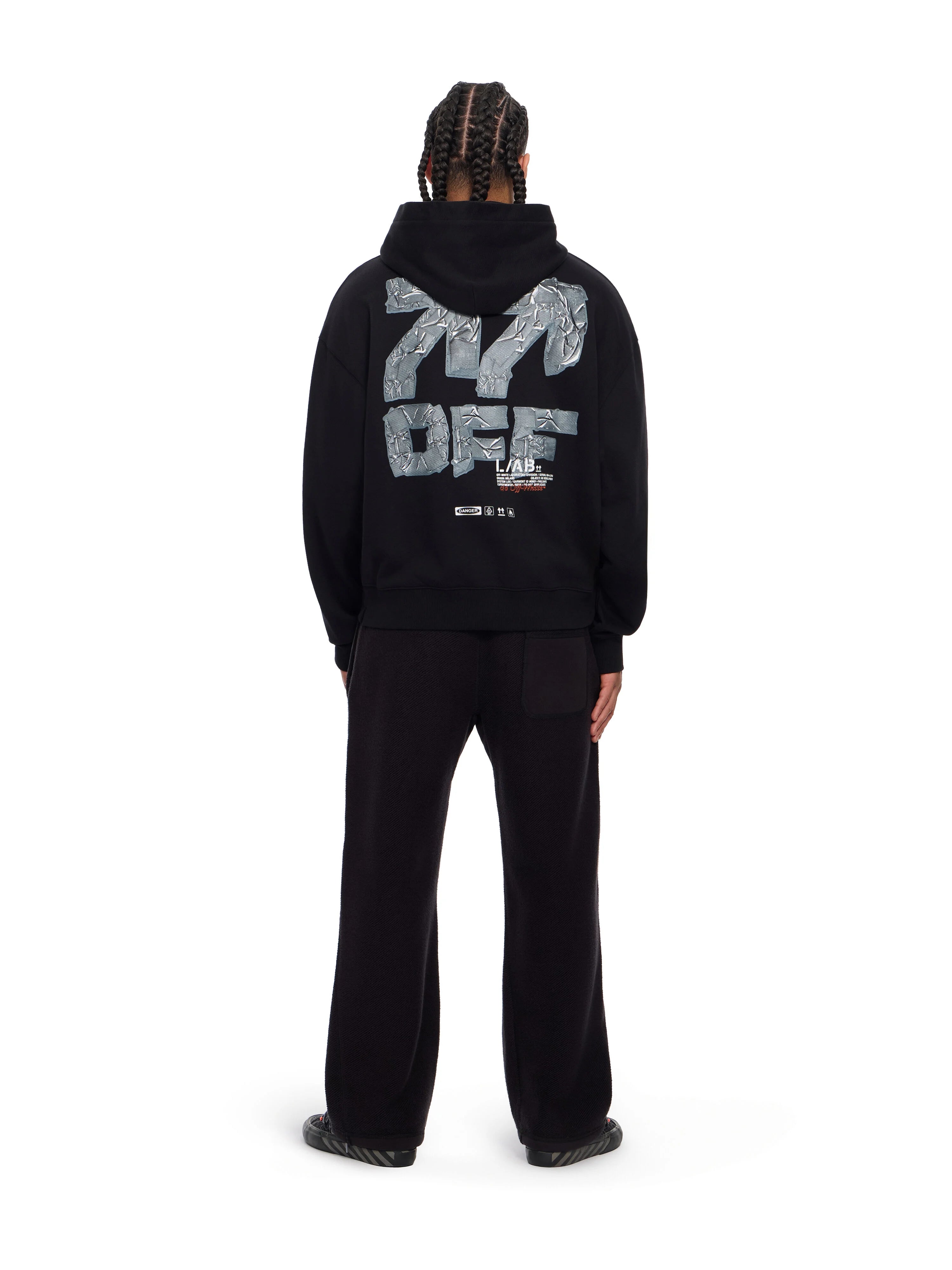 L/AB c/o Off-White L/AB Off Active Tape Hoodie