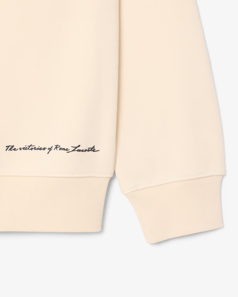 Lacoste Graphic Print Fleece Sweatshirt