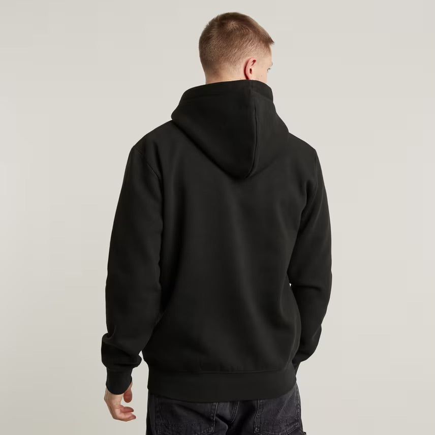 G-Star Multi Logo Loose Hooded Sweatshirt