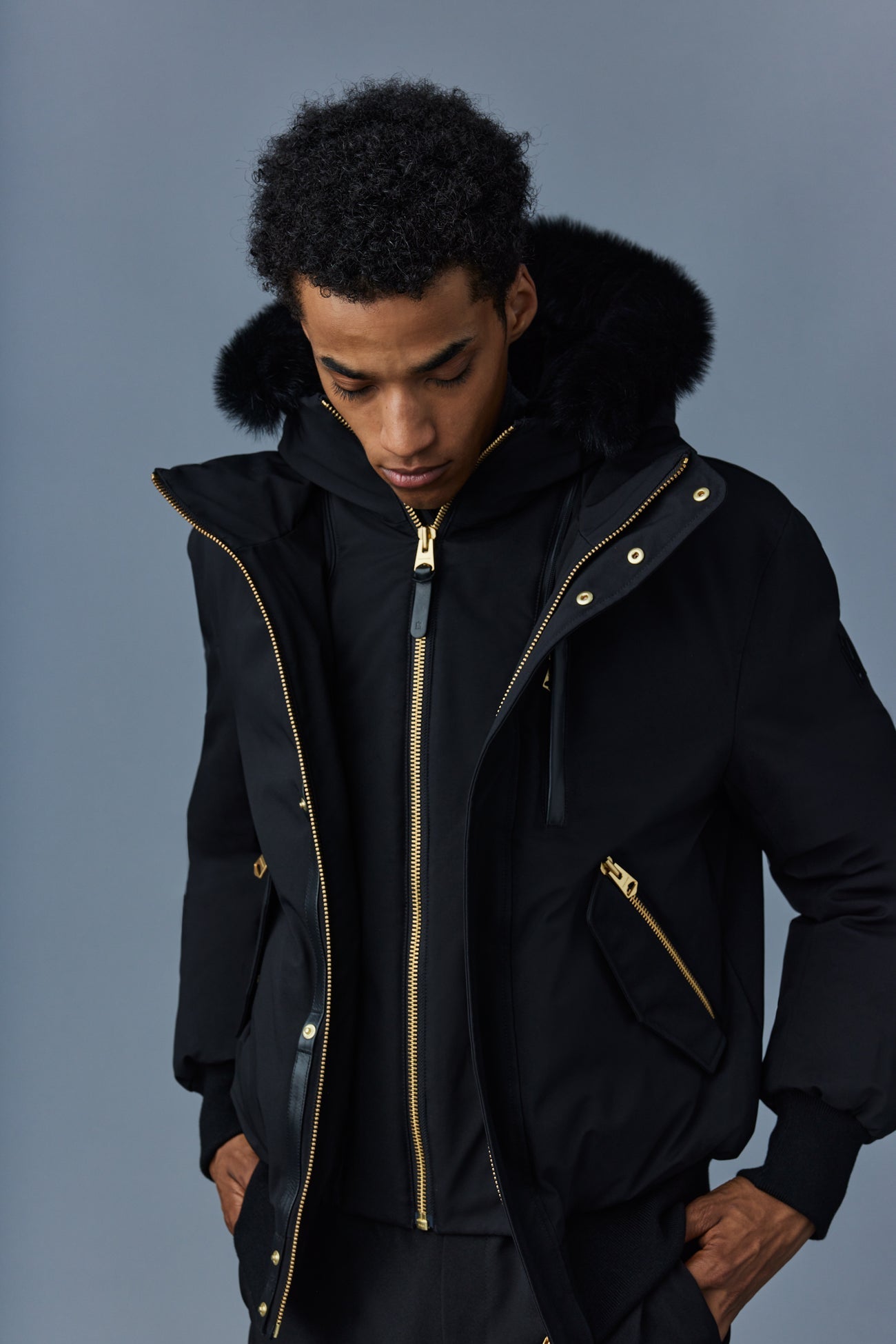 Mackage DIXON 2-in-1 Nordic Tech Down Bomber