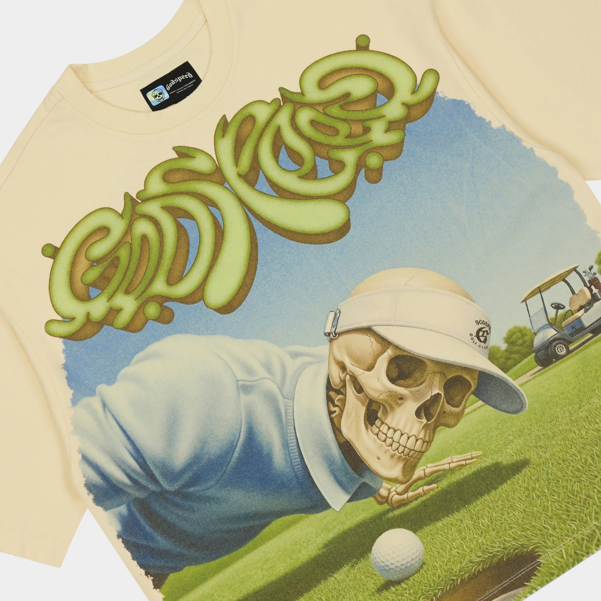 Godspeed Green Reaper T-Shirt (Bone)