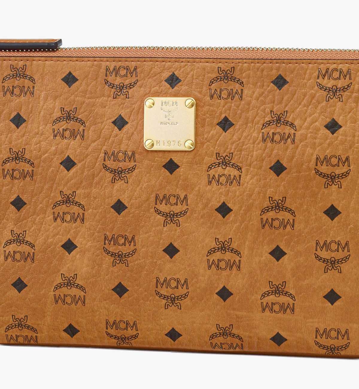 MCM Aren Crossbody Pouch In Visetos