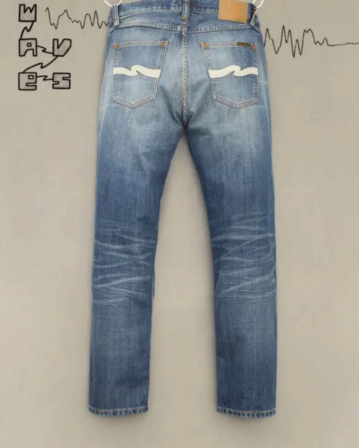 Nudie Steady Gritty Jackson Tidal Waves Jeans