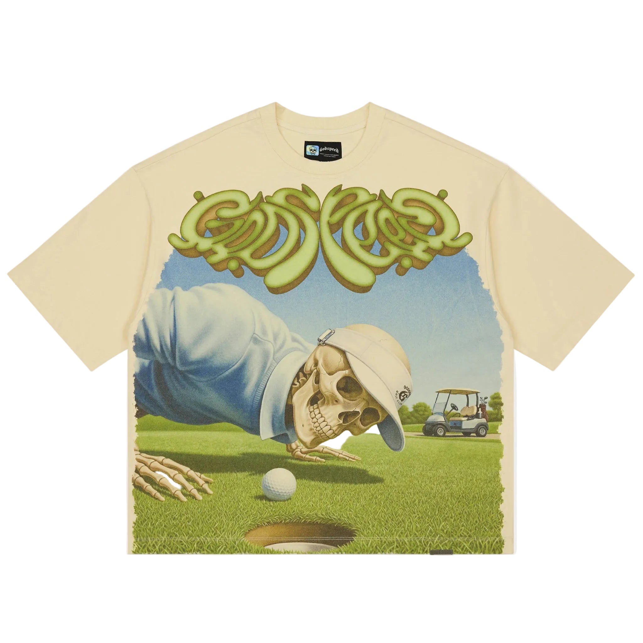 Godspeed Green Reaper T-Shirt (Bone)