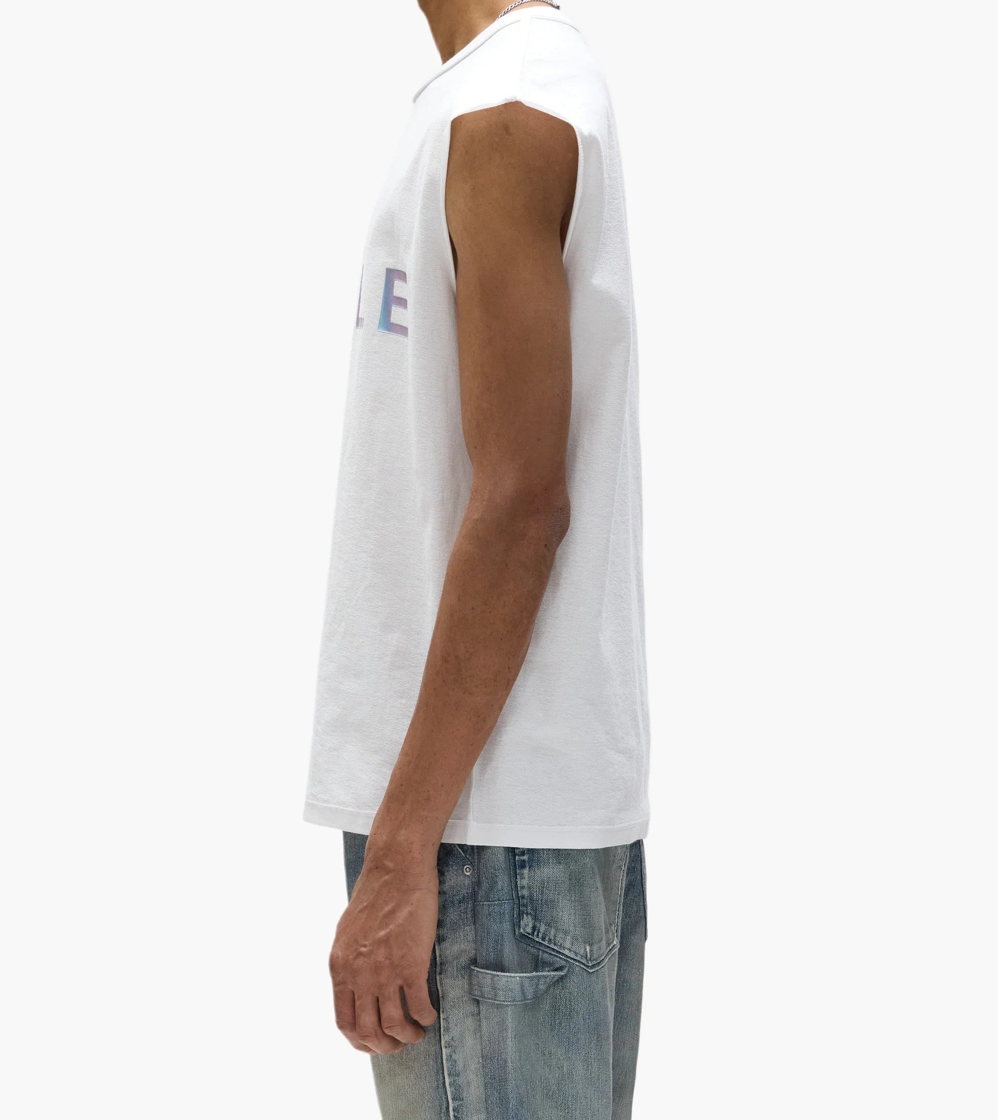 Purple Brand Textured Sleeveless