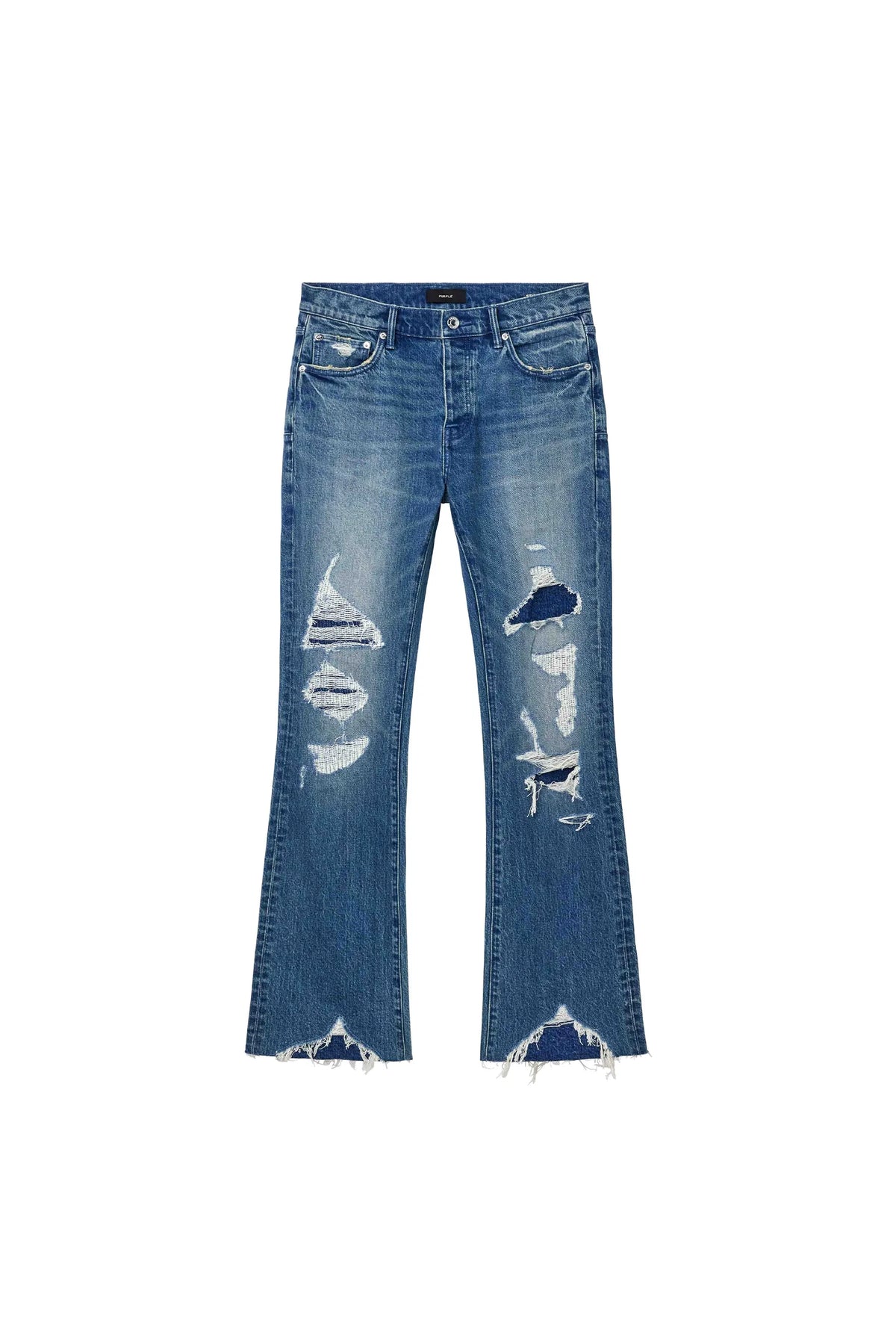 Purple Brand P004 Vintage Heavy Destroy Jeans