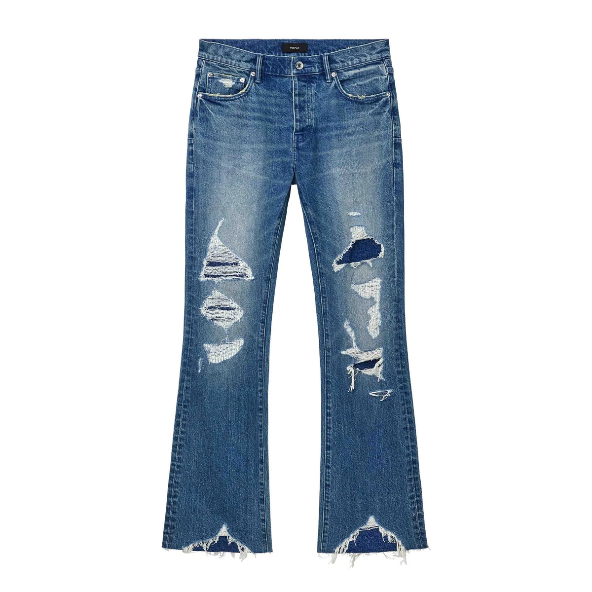 Purple Brand P004 Vintage Heavy Destroy Jeans