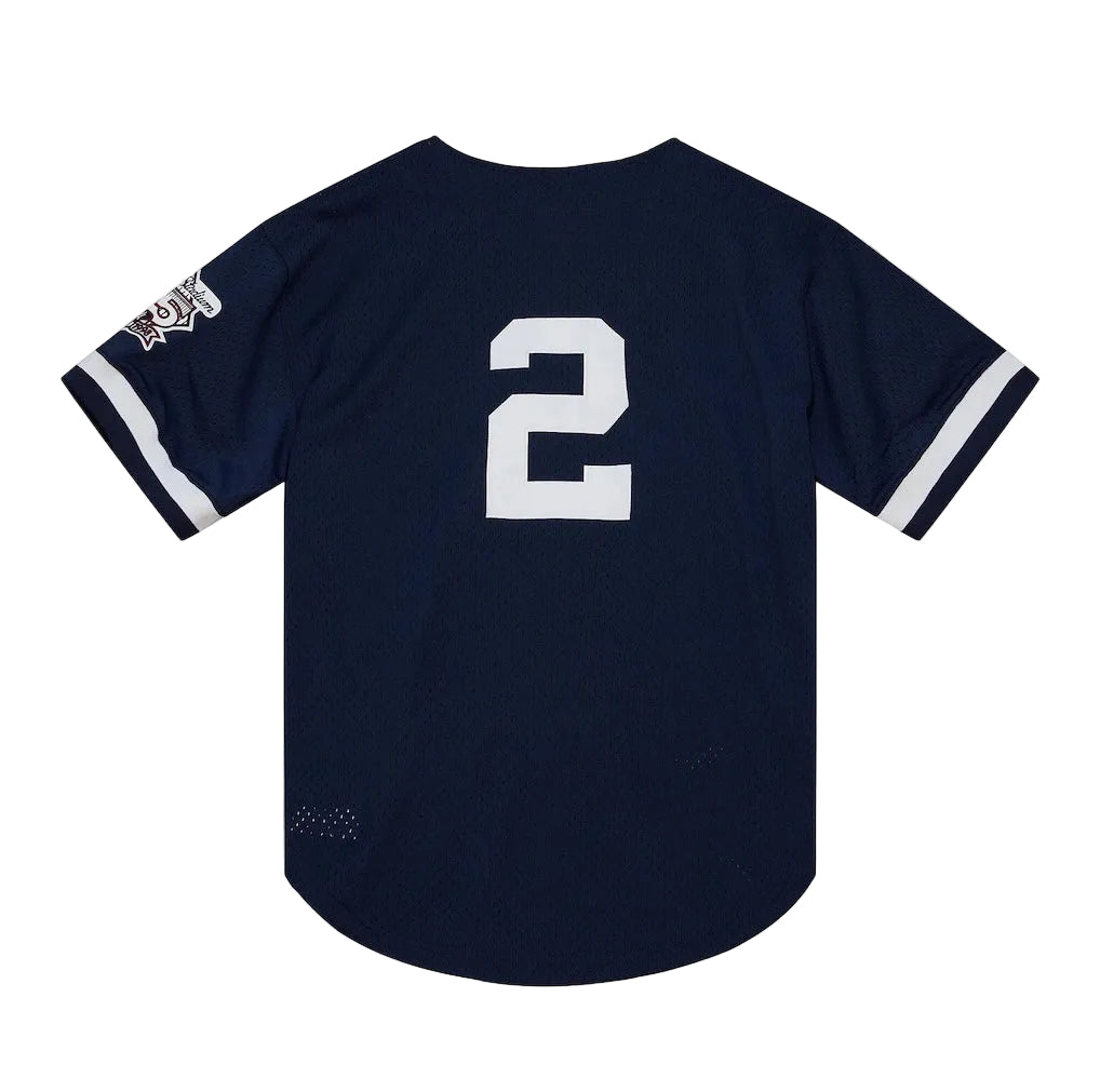 Mitchell & Ness Derek Jeter
New York Yankees 1998 Navy Authentic Batting Practice Jersey