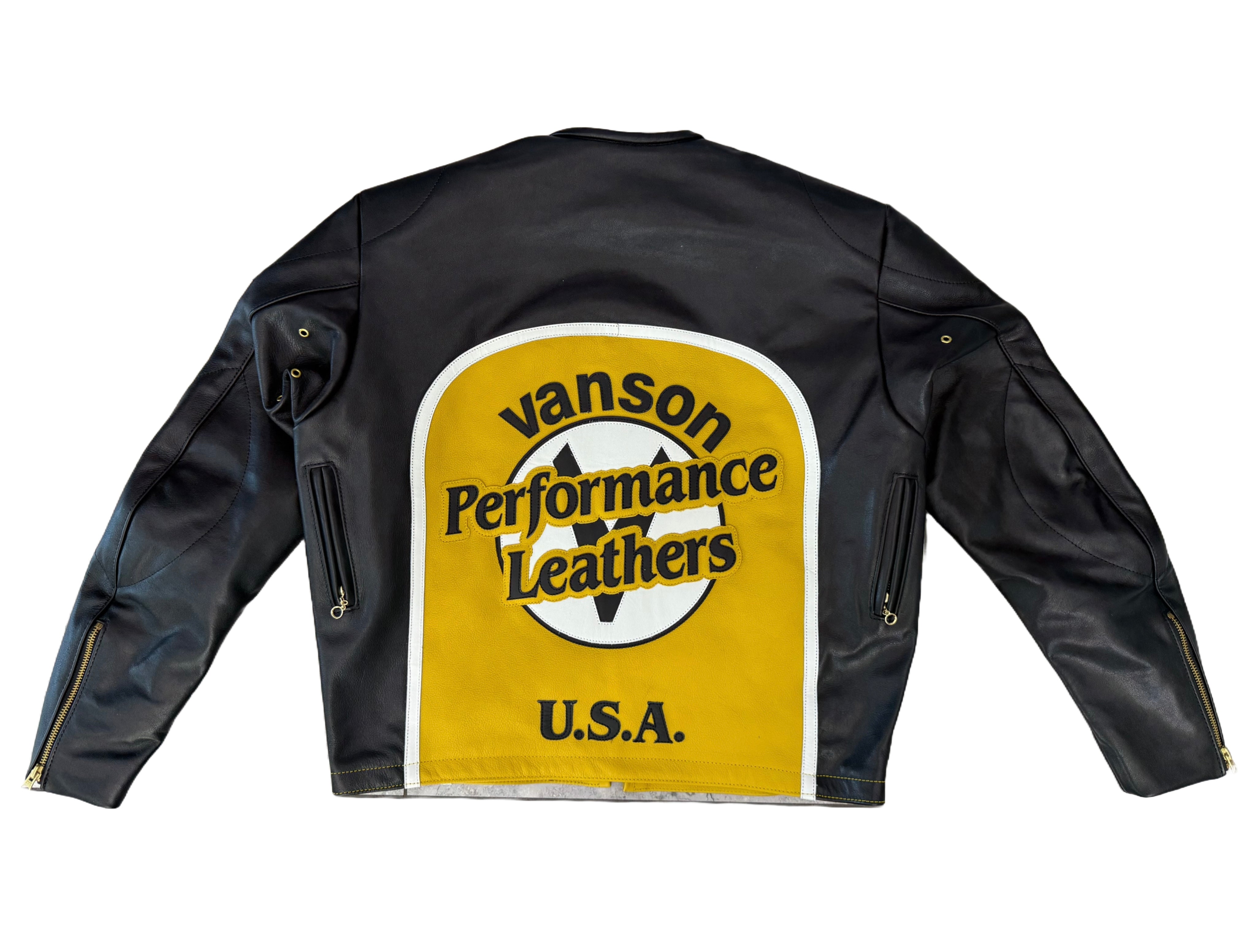 Vanson Men’s Performance Leather Jacket
