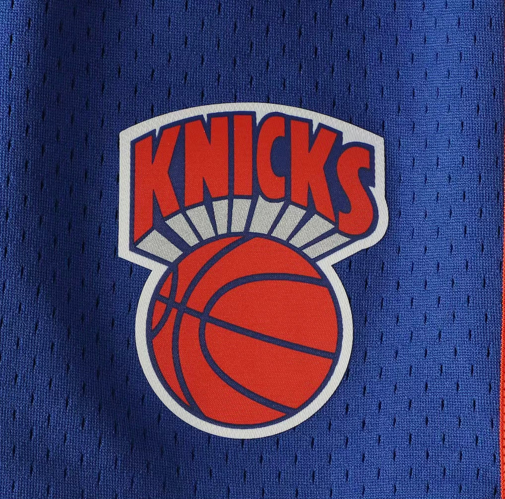 New York Knicks 1991-92 Blue Swingman Basketball Shorts