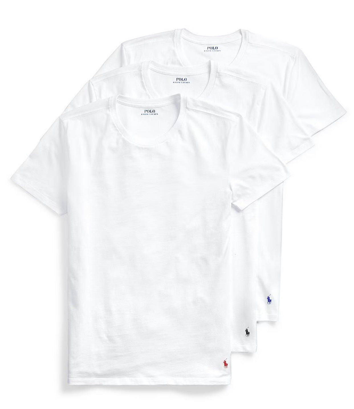 Polo Ralph Lauren Slim Fit 3-pack Crewneck