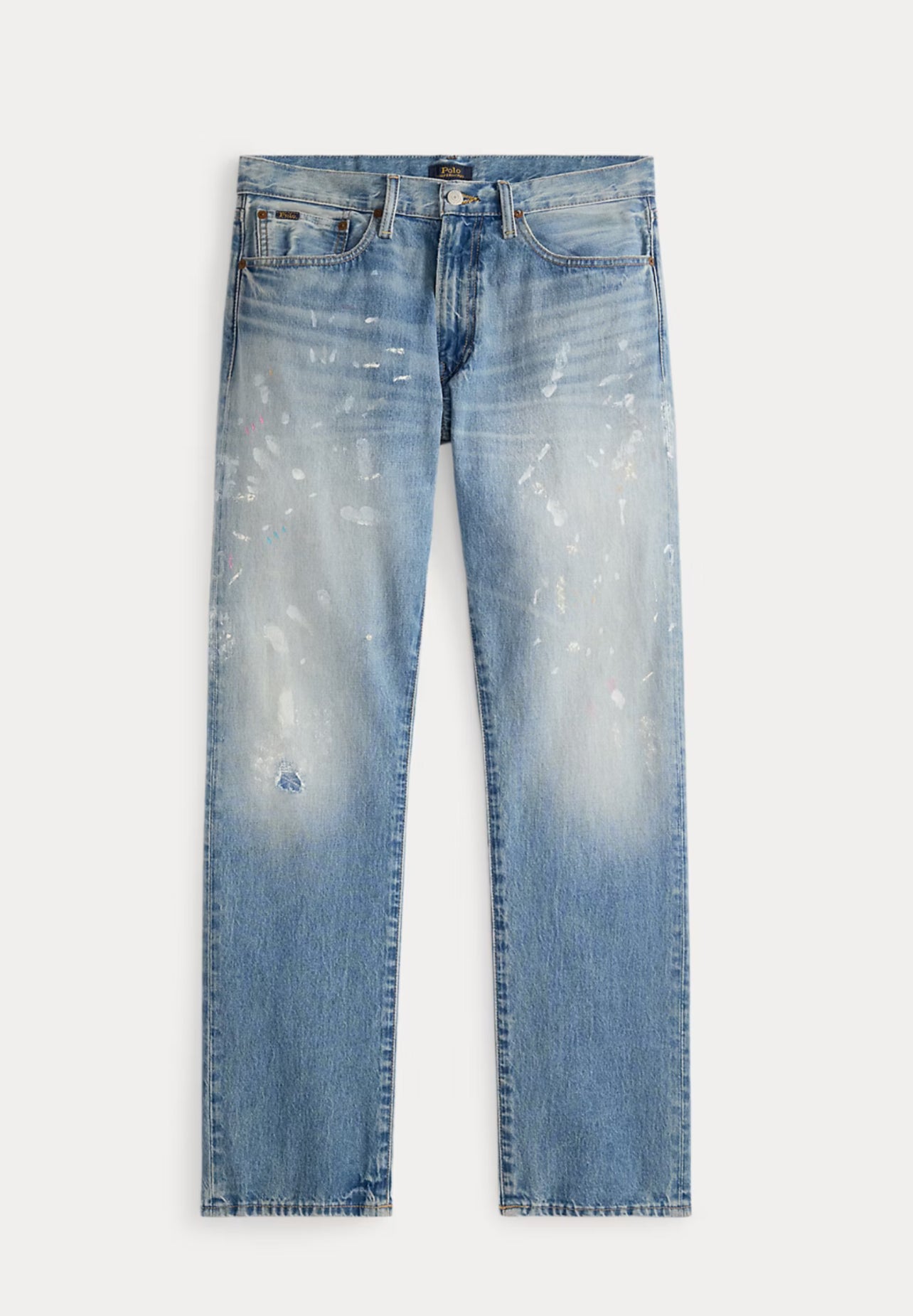 Polo Ralph Lauren Hampton Straight Hand-Painted Jean