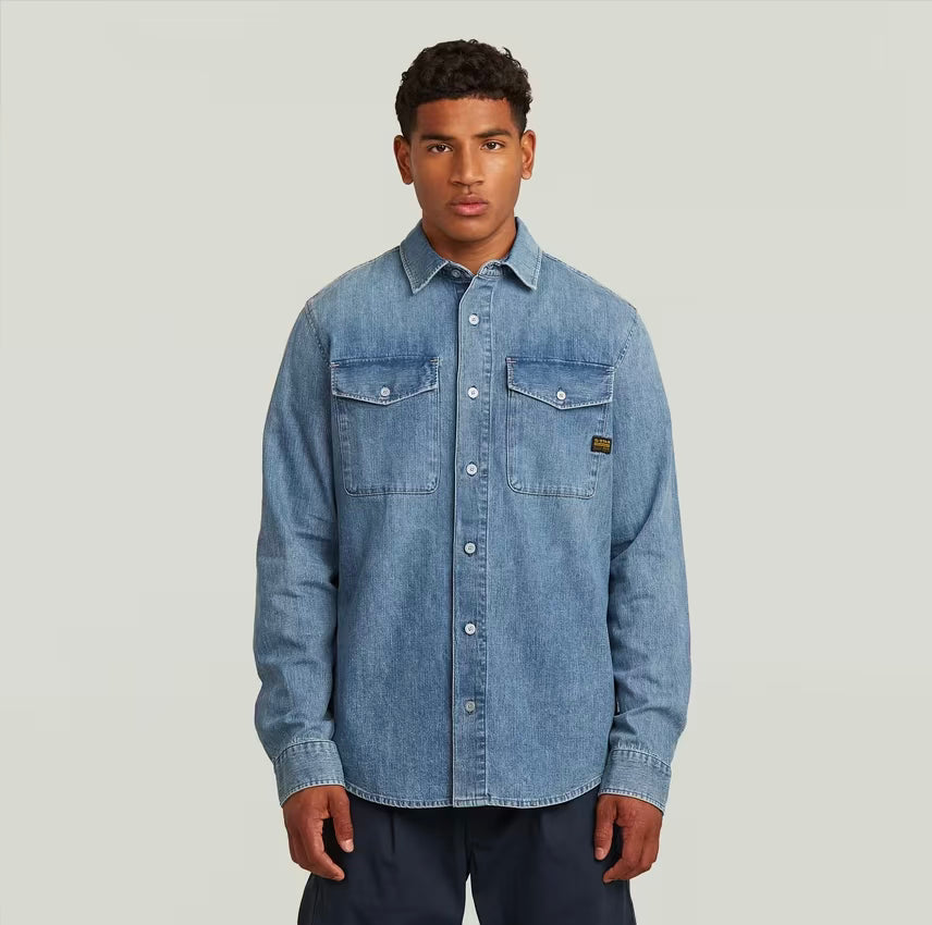 G-Star Raw Marine Slim Shirt - Blue Jeans