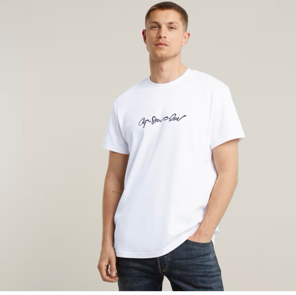 G-STAR G-SCRIPT T-SHIRT