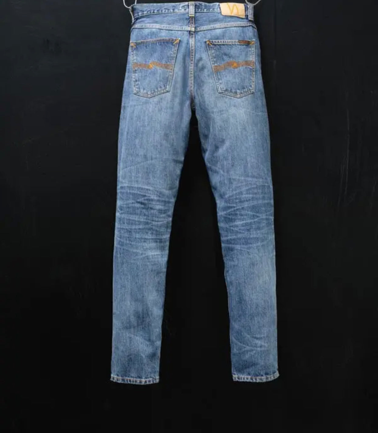Nudie Steady Eddie II Raw Tracks Jeans
